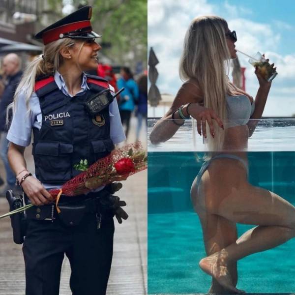 40 HOt Women Who Look Good In And Out Of Uniform 5