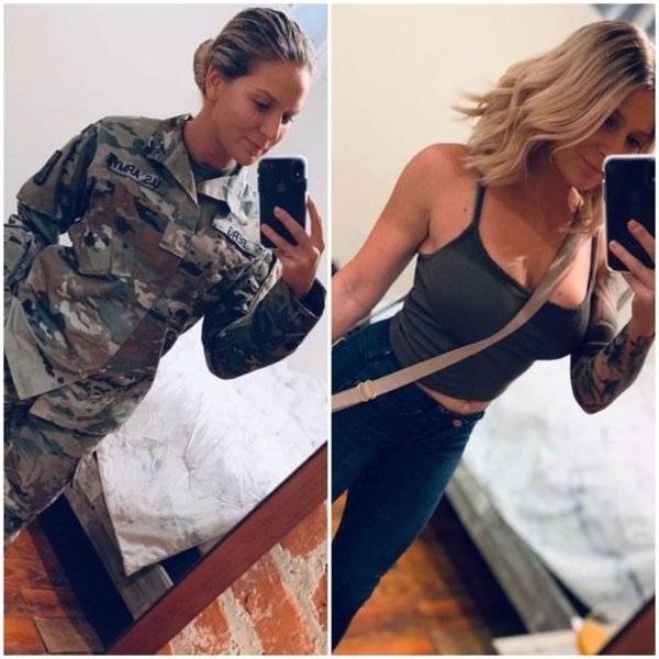 40 HOt Women Who Look Good In And Out Of Uniform 41