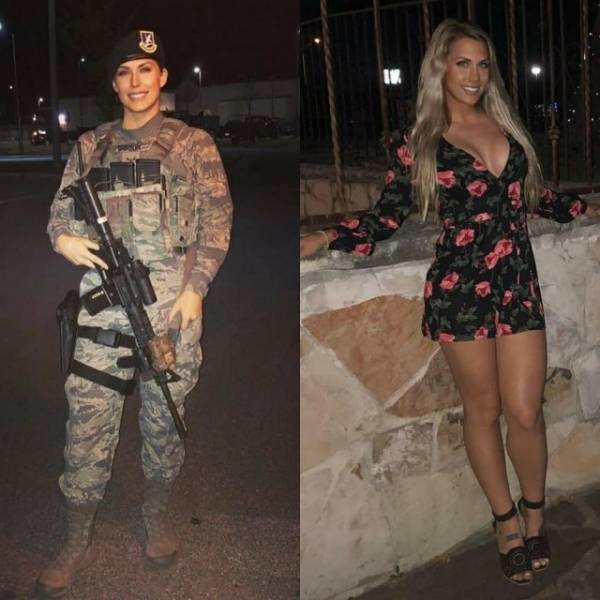 40 HOt Women Who Look Good In And Out Of Uniform 7