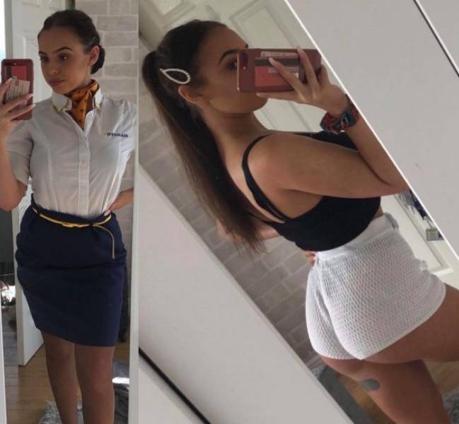 35 Hot Flight Attendants Definitely Will Have Your Attention 32