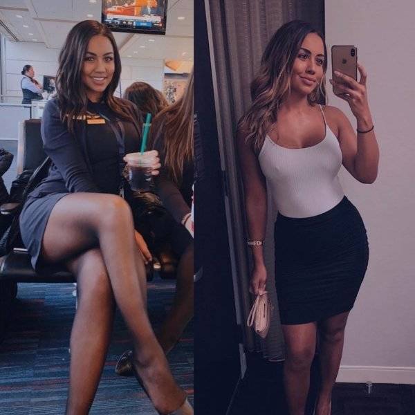 35 Hot Flight Attendants Definitely Will Have Your Attention 36