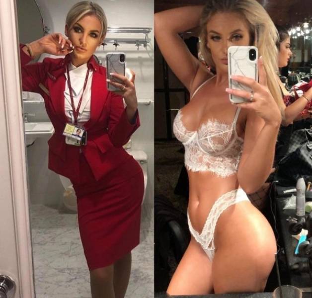 35 Hot Flight Attendants Definitely Will Have Your Attention 7