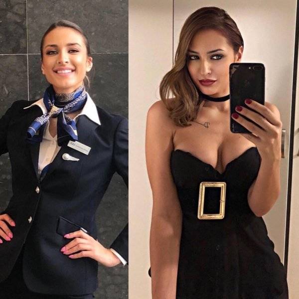 35 Hot Flight Attendants Definitely Will Have Your Attention 9
