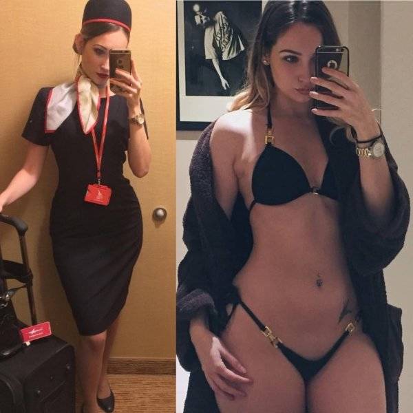 35 Hot Flight Attendants Definitely Will Have Your Attention 440