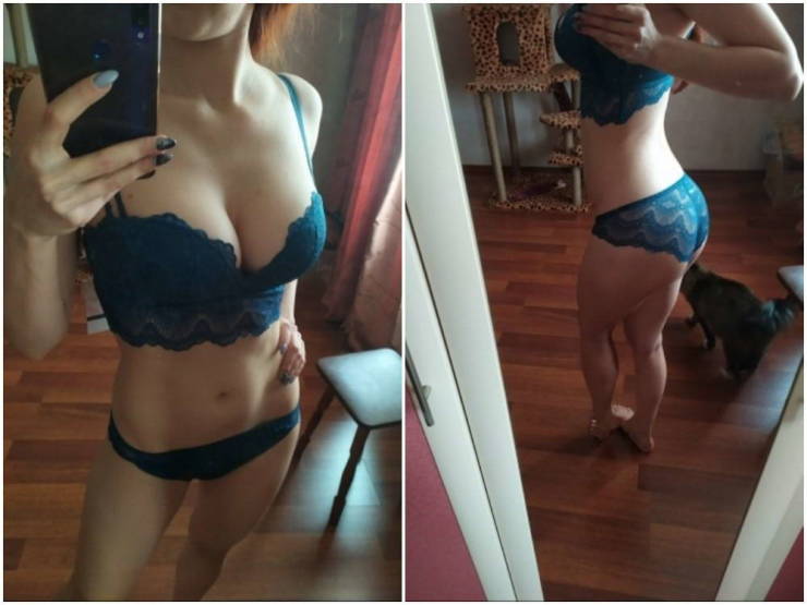 43 Girls Try Sexy Clothes They Bought Online 57