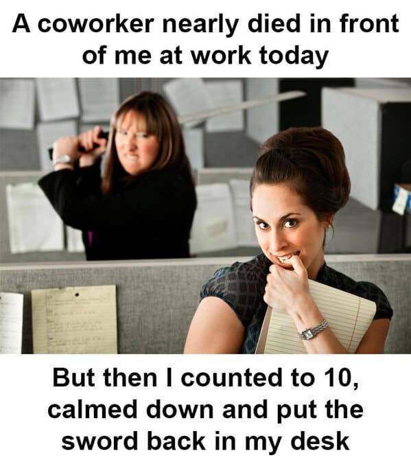 24 Hilarious Coworker  Memes  Barnorama