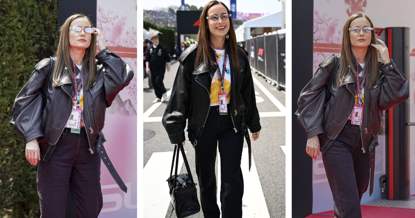 Brie Larson Racing Brie Larson brings easy star power to the Japanese Grand Prix in Suzuka ...