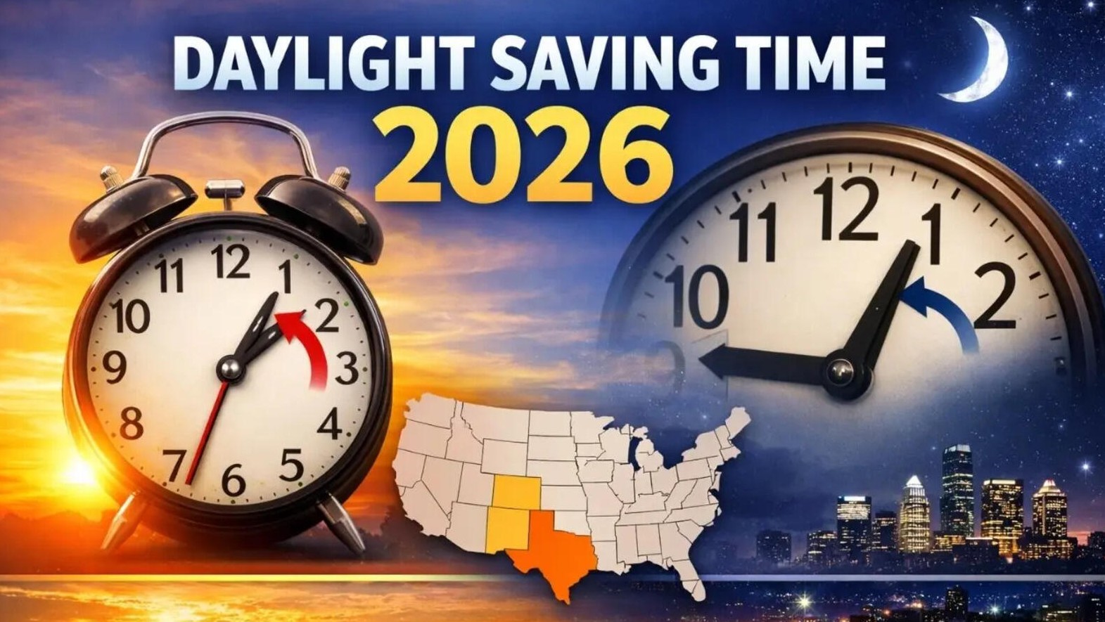 Daylight saving time 2026: Why the spring clock change feels bigger ...