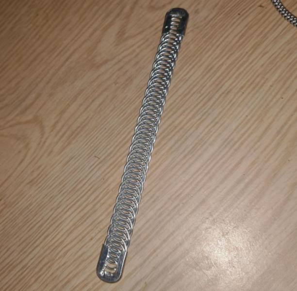 Flexible thin metal strip