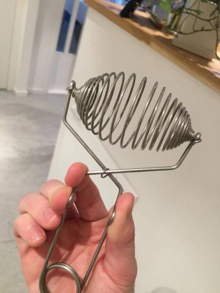 A baffling kitchen tool
