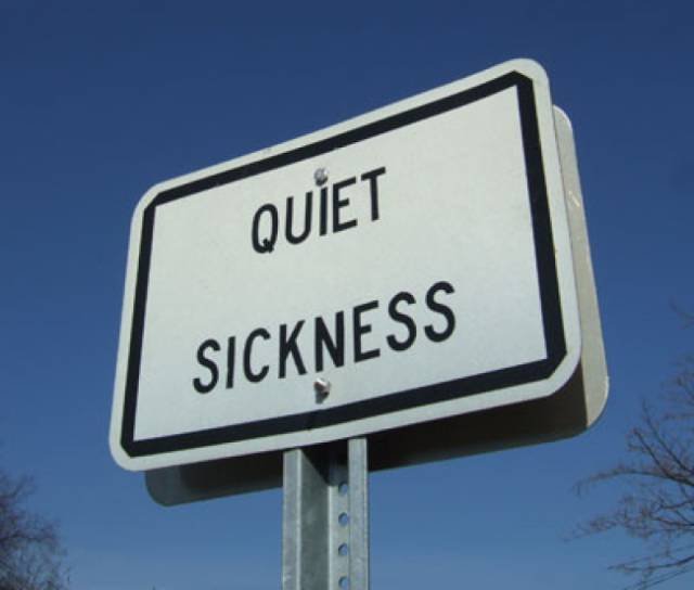 An old roadside sign