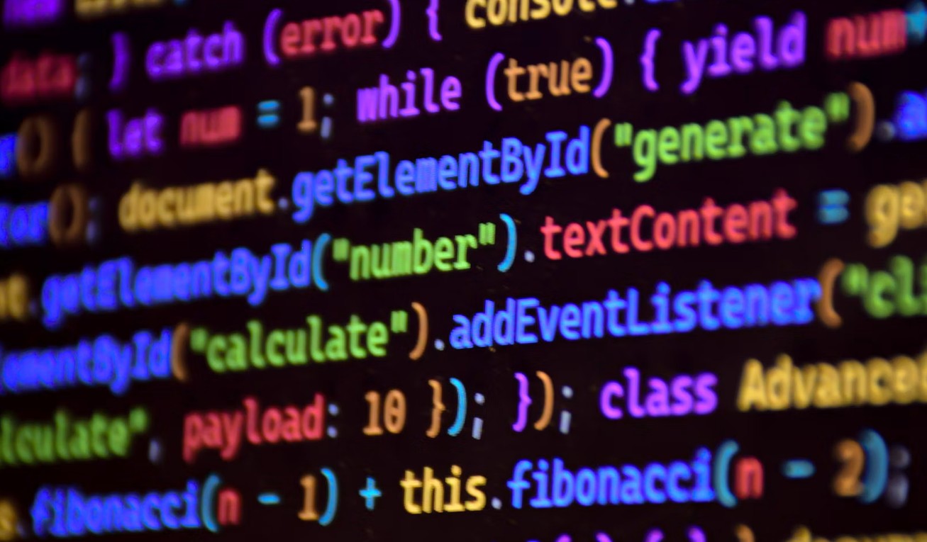Source code on a screen, representing the cryptographic libraries developers update for the post-quantum shift.